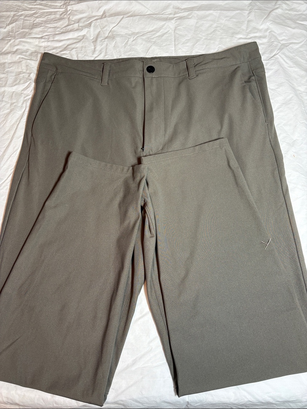 Cuts Clothing AO slim 36x32 pants in Gray